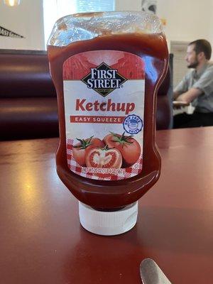Generic ketchup.