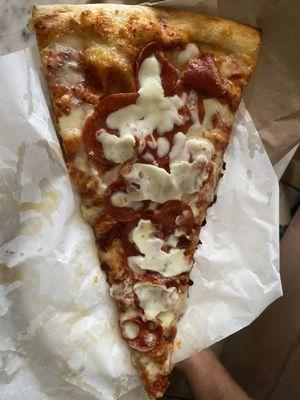 Pizza (don't know which kind )