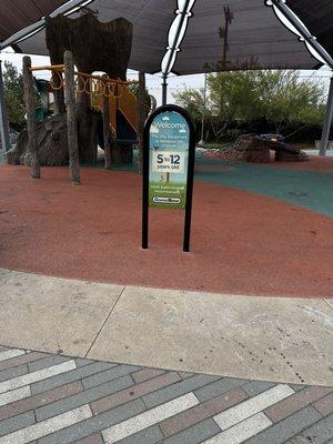 Playground suggested age group