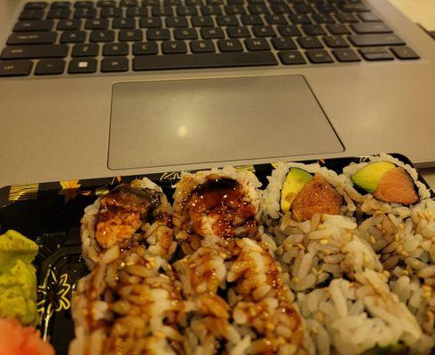 Eel Roll. Got 3 orders!