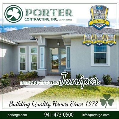 Juniper Model Home by Porter Contracting, Inc.