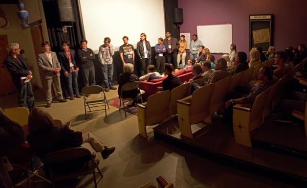 Jengo's microcinema.