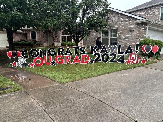 North Texas Yard Cards