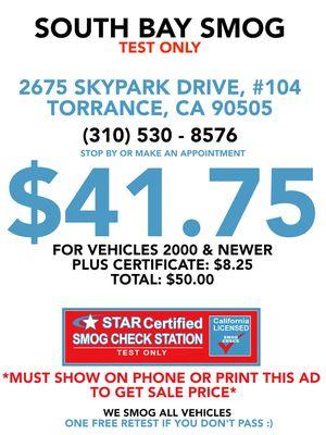 South Bay Smog Check Center