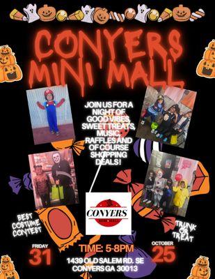 OUR ANNUAL TRUNK AND TREAT!