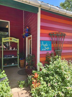 Store front of hush hush
