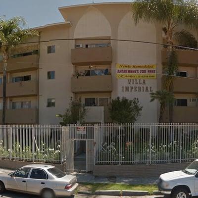 Being renovated, bad water pressure, great location!