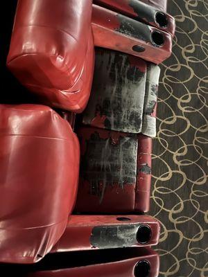 Seat conditions are deplorable