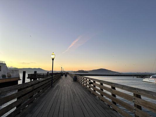 Pier 41 Wooden Viewing Pier