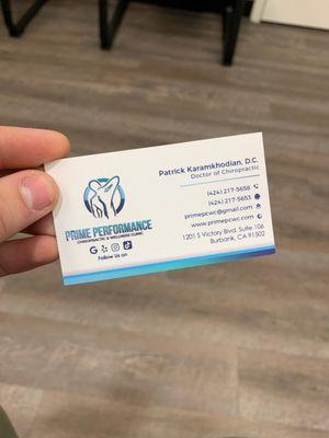 Prime Performance Chiropractic & Wellness Clinic