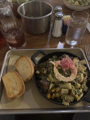 Roasted sweet potatoes