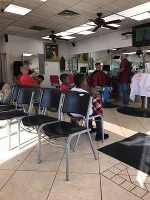 Saturdays are busy, but these guys are great, and you never have to wait too long.