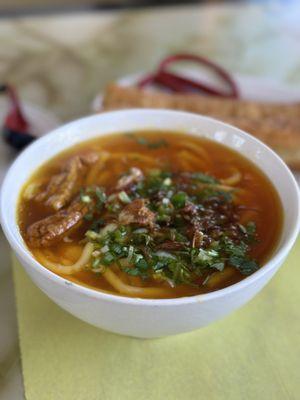 Number 6: Banh Canh with Shrimp Balls and Fish Cake
