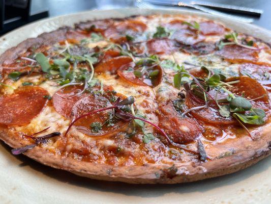 Gluten Free Flatbread (Pepperoni Buzz)