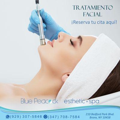 FACIAL TREATMENTS
TRATAMIENTOS FACIALES