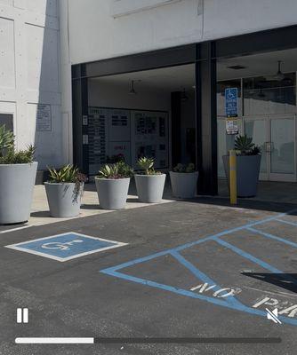 SKU code at the handicap spot