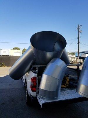 Omni helped me fab these custom welded 18 guage fittings. By 88hvac