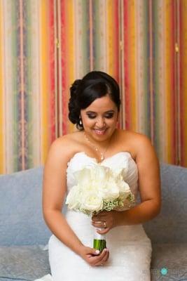 Bridal formal styling and hair care services provided by Julia