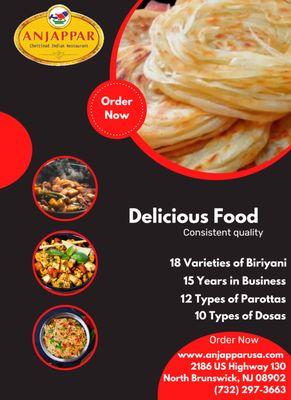 Anjappar Chettinad South Indian Cuisine