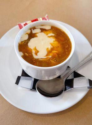Half & Half Soup: Cream of Crab & Maryland Crab