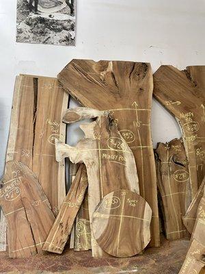 Monkey Pod slabs