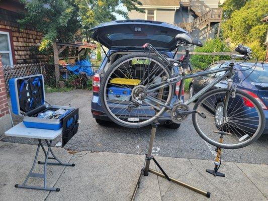 Commuter bikes deserve meticulous care! I'll make sure your favorite method of transportation rides as smoothly and reliability as possible!