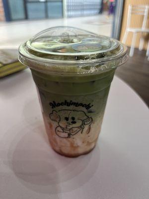 Strawberry Matcha Latte