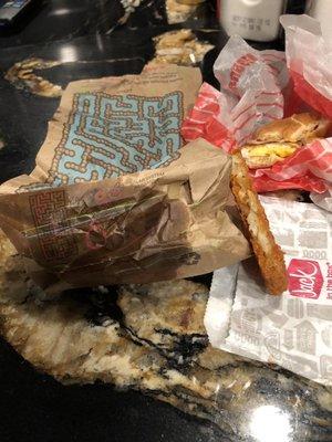 This is the reheated hash brown