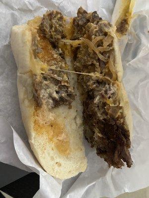 Chipotle cheesesteak. If you ask me. Not worth $17.50