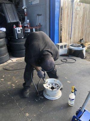 Grind away the rust ‼