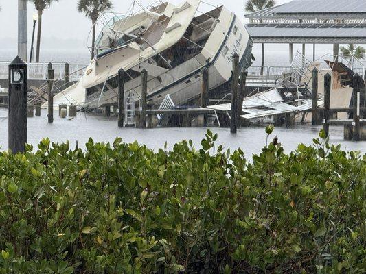 Laishley's freedom boat club dock.