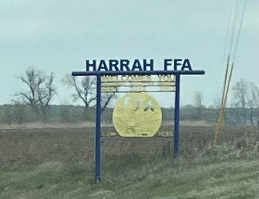 Entering Harrah