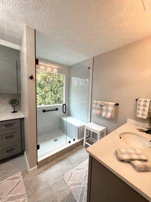 Master bathroom