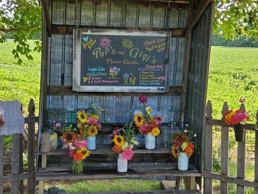 Pop's and Gigi's Flower Garden