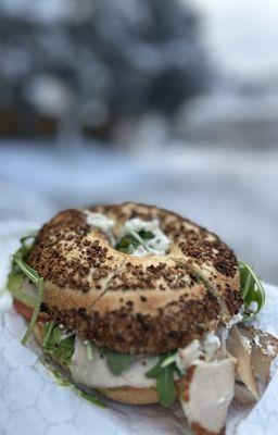 Bagel sandwiches are off the charts amazing!!