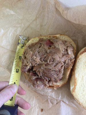 I repeat. $7. No sides. Just...this.