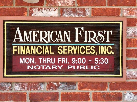 American First Financial Services