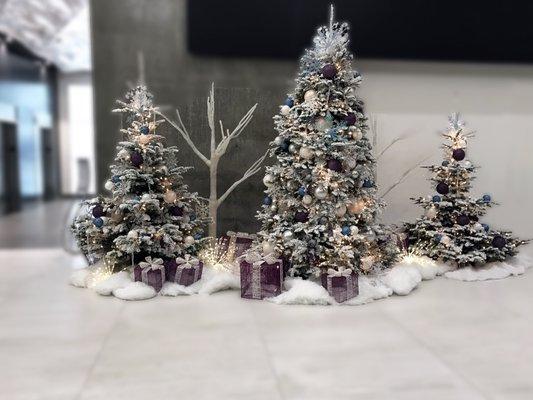 Whimsy lobby display in Downtown San Diego.