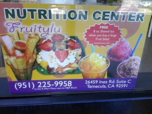 A must try on those hot Cali days when you want something fresh and awesome.