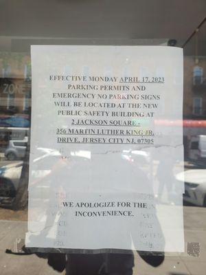 Changed locations to Bergen-Lafayette