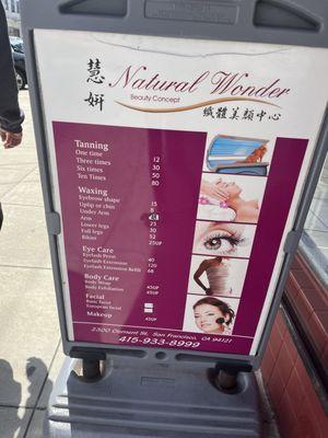 Natural Wonder Face & Body