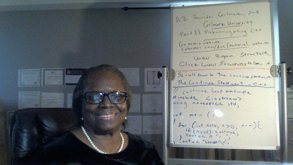 This is Dr. Jennifer Gilmore in the Gilmore University Office in Brooklyn, NY.
