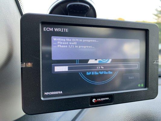 Emissions intact calibrations