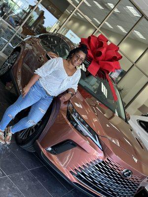 2023 Certified RX350 picked up in Greensboro NC