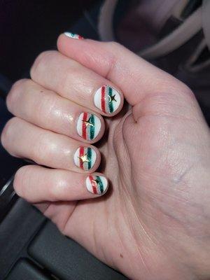 Christmas nails!