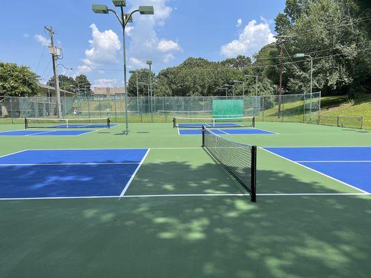 Pebble Creek Hickory's new Pickleball courts!