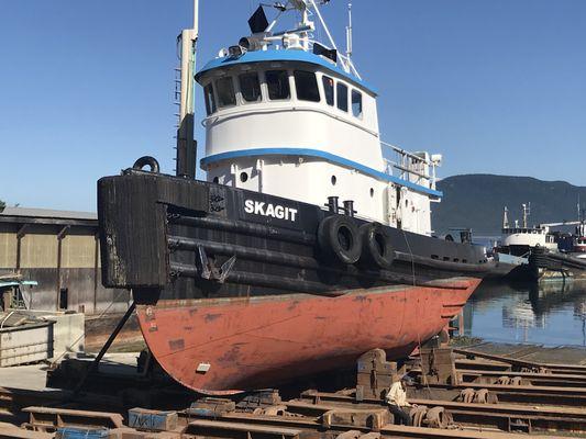 Tug boat repairs