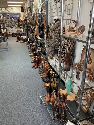 Great selection of preowned boots at very affordable prices