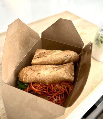 Ready: (Beer-Battered Catfish Bánh Mì @ Home)