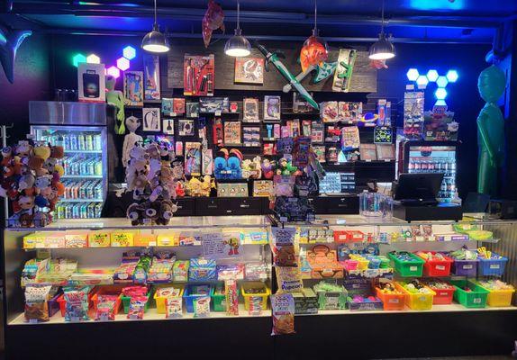 Ticket counter! You can win prizes!!!